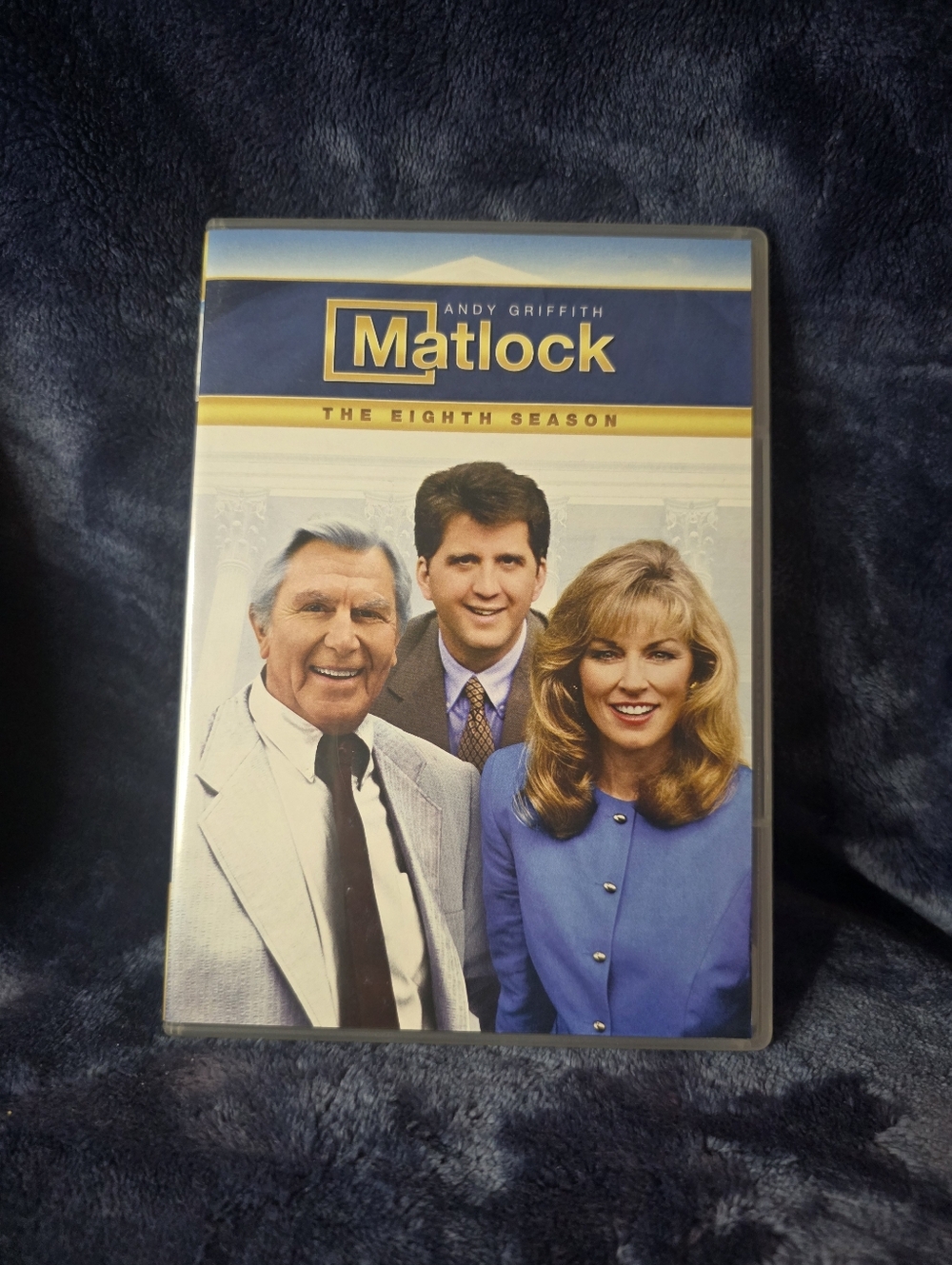 Matlock The Eighth Season DVD - Blue Cover
